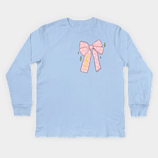 Gemini Bow Kids Long Sleeve T-Shirt